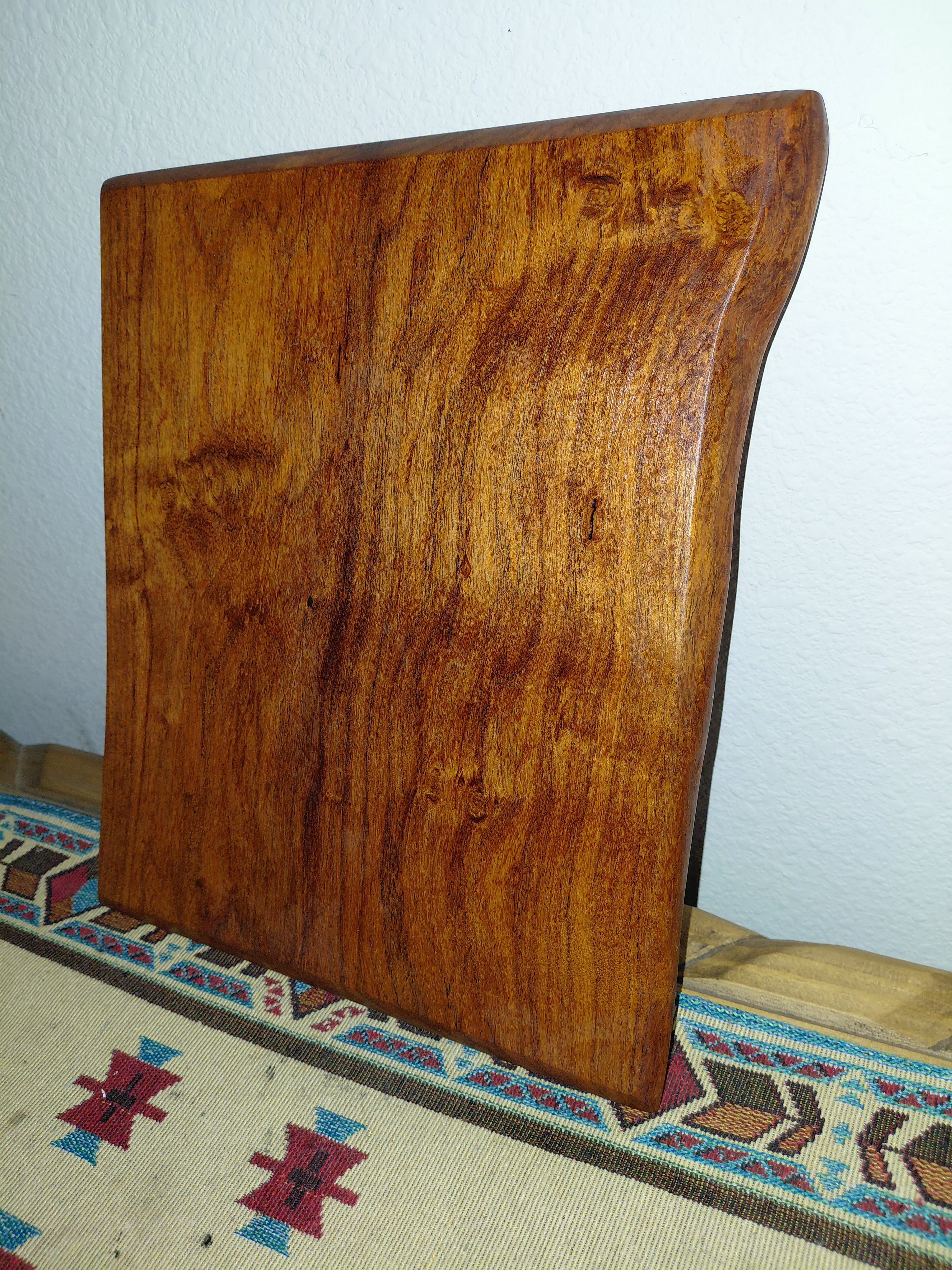 Live Edge Mesquite Charcuterie Board