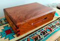 Mesquite Wood Cigar Humidor – Dovetail Joinery & Spanish Cedar Interior